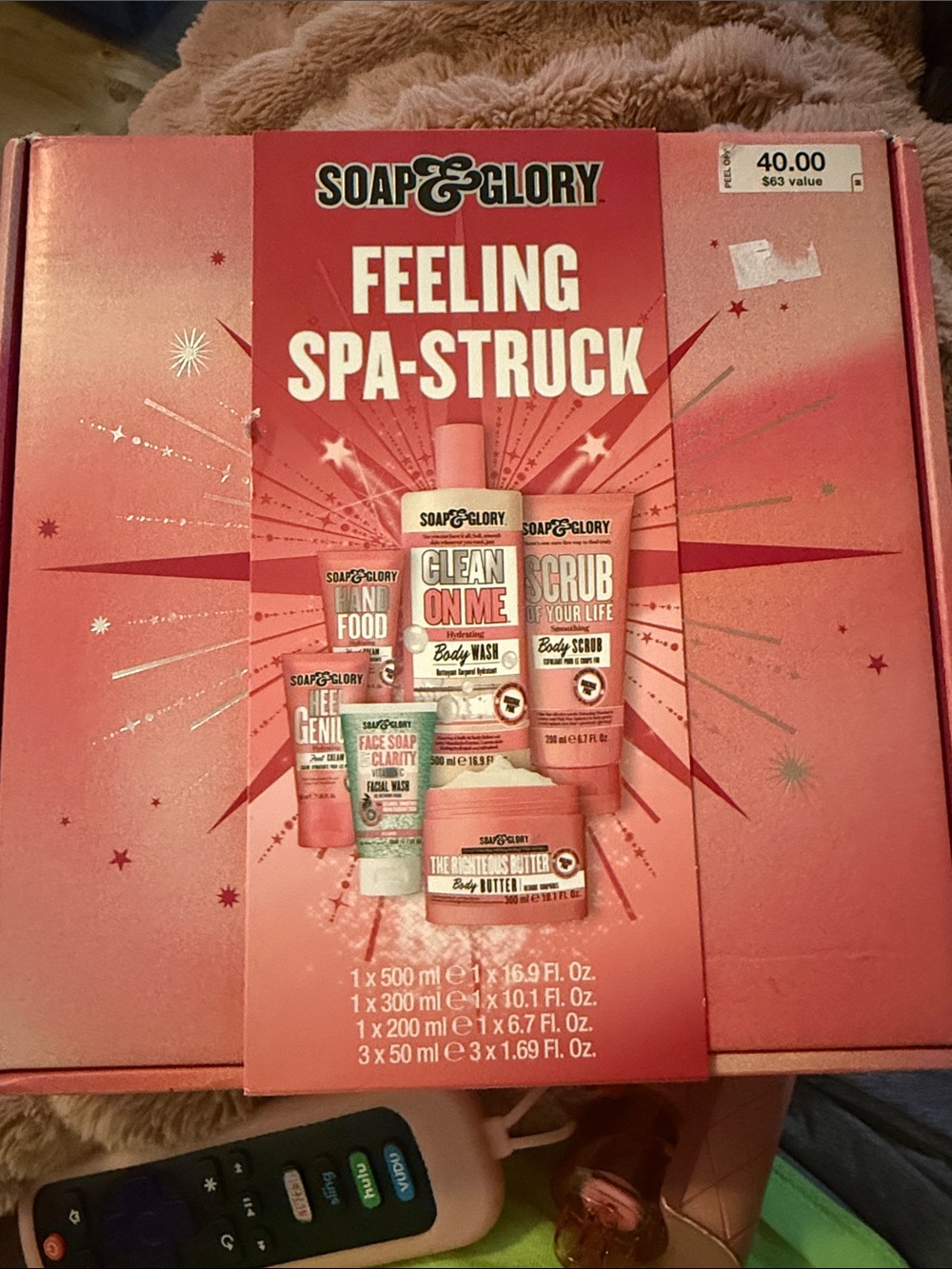 Soap & Glory Spa-Struck Gift Set - Pink